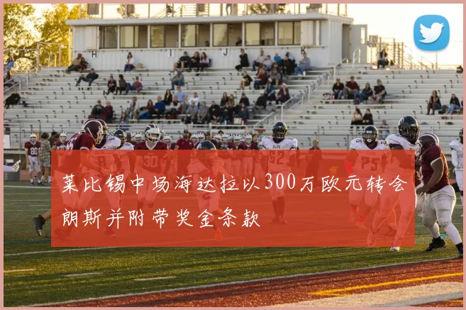 莱比锡中场海达拉以300万欧元转会朗斯并附带奖金条款